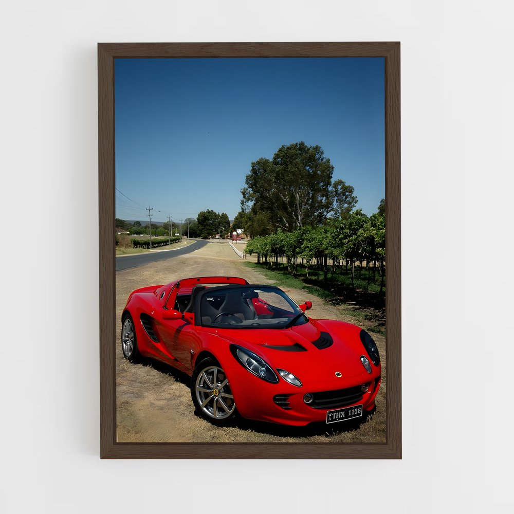 Poster Elise sport – affiche Lotus (vue 5)